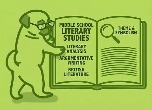 7th Grade ELA course hero image