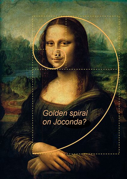 Golden Rectangle on Mona Lisa