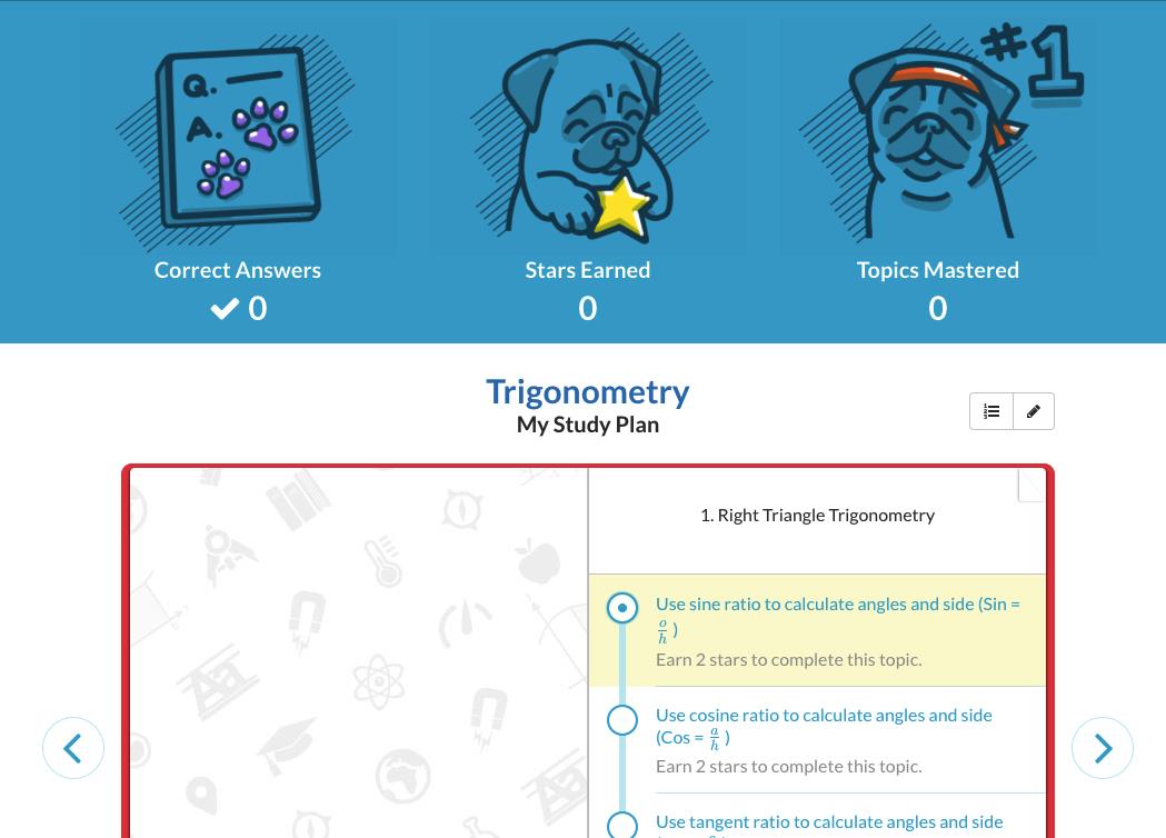 StudyPug user page 