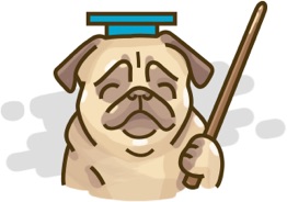 Teacher pug