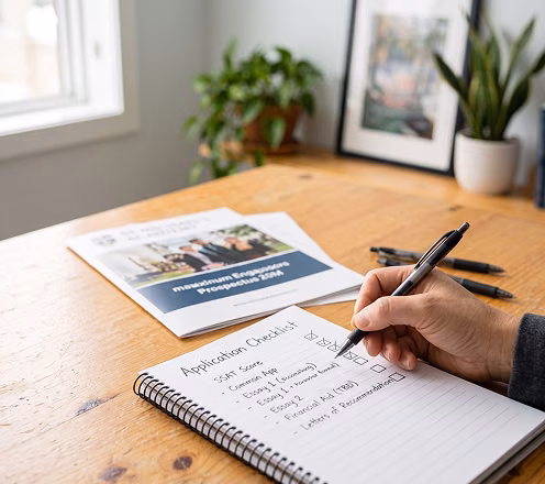 Applications and academic planning — Canadian universities, U.S. universities, and local private schools