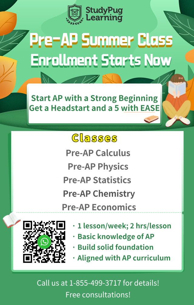Grades 9-11 Must-Have: AP Summer Prep Course