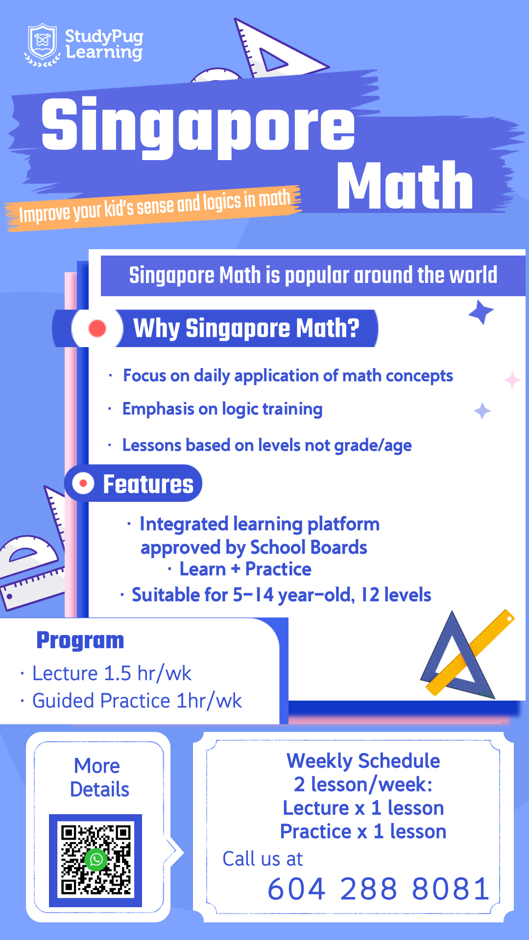 Summer "Trending" Singapore Math Camp (K - Grade 8)
