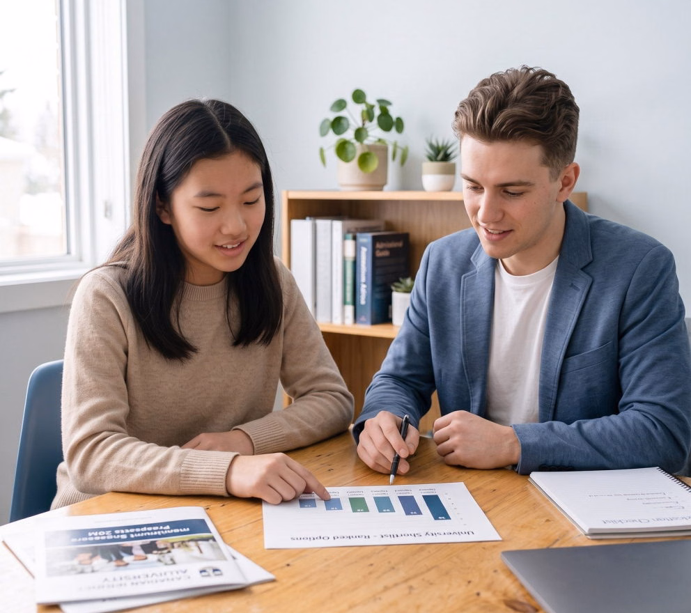 Canadian University Applications — One Local Advisor, Grade 10 to Offer