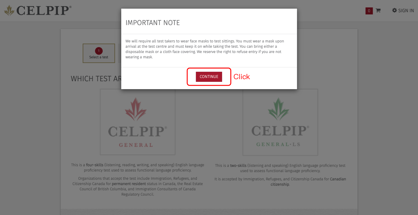 CELPIP Registration Guide